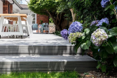 ways to design a deck that complements your home landscaping around ground level decking space custom built michigan