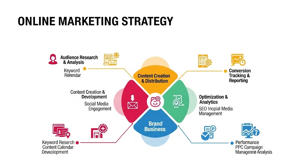 What Does a Real Online Marketing Strategy Look Like in Action?