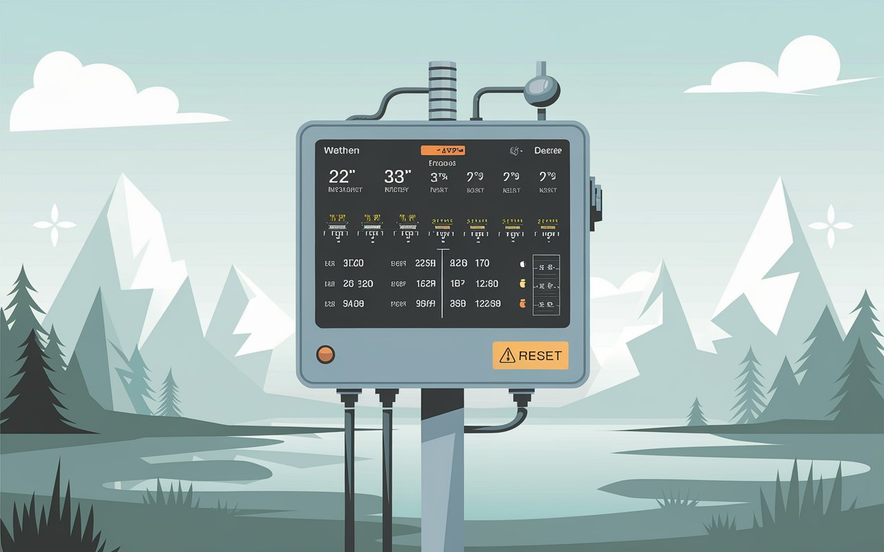 How to Reset Ambient Weather 2092 Console