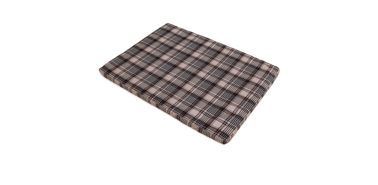 Aspen Pet Small Plaid Orthopedic Bed