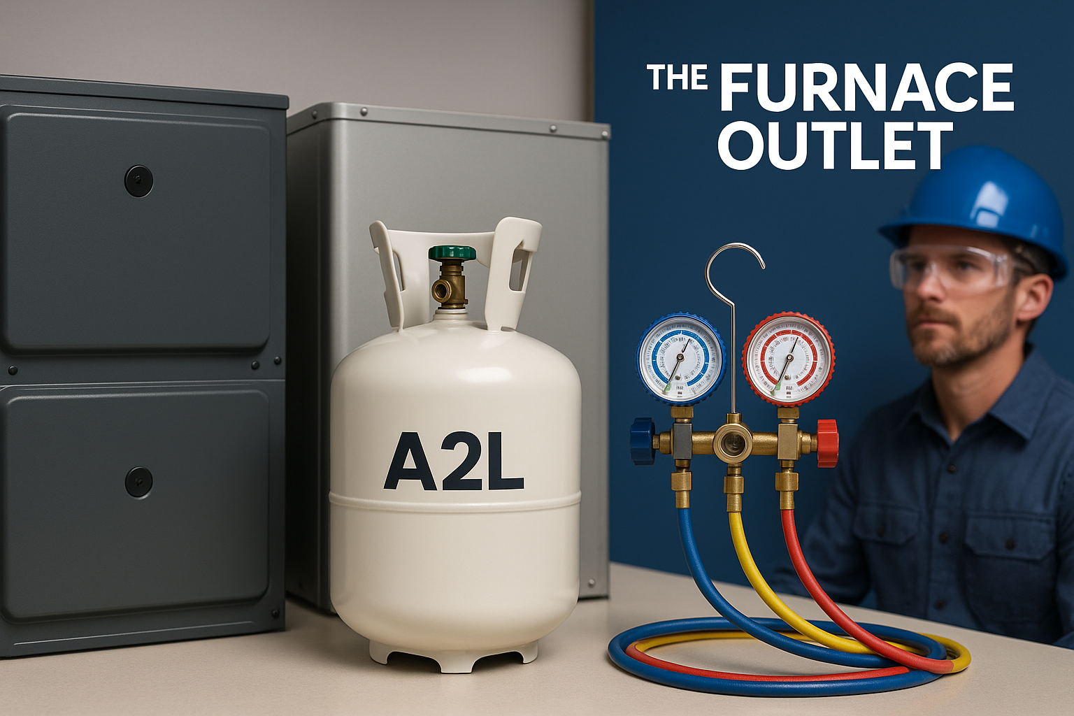 Infographic showing technician missteps versus certified best practices when handling A2L refrigerants.