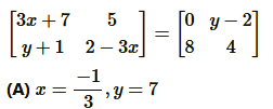 NCERT Solutions for Class 12 Math Chapter 3 - Matrices /image126.png