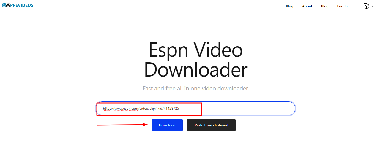 ESPN Video Downloader