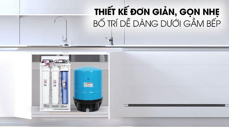 Thiết kế Máy lọc nước RO Bán công nghiệp MUTOSI MP-80 9 lõi