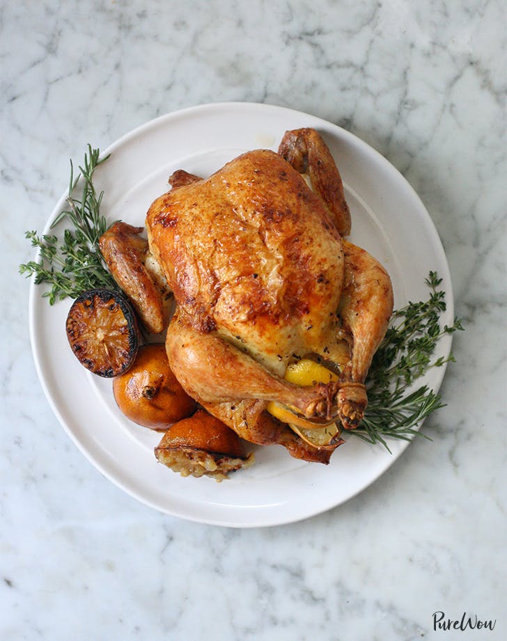 passover recipes: lemon and herb roasted chicken