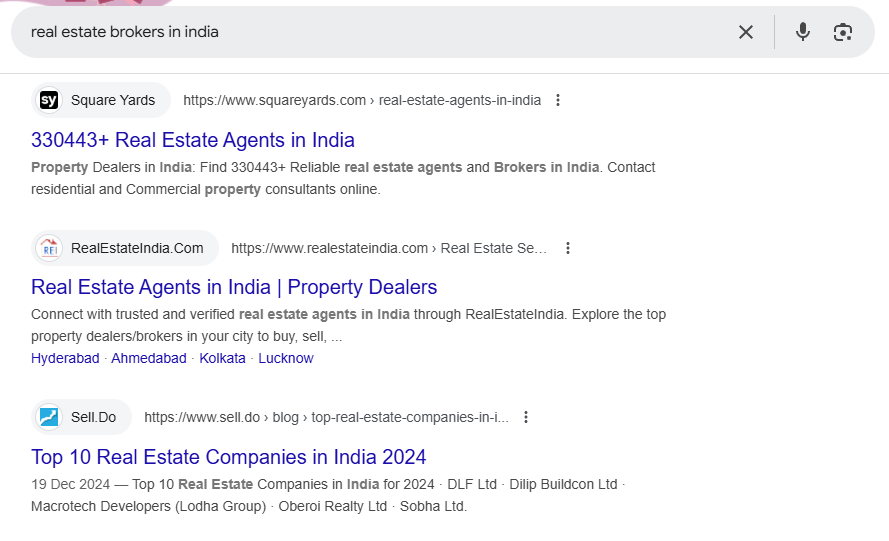 SEO for Real Estate Brokers