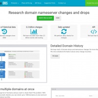 	<br />
Research domain nameserver changes and drops