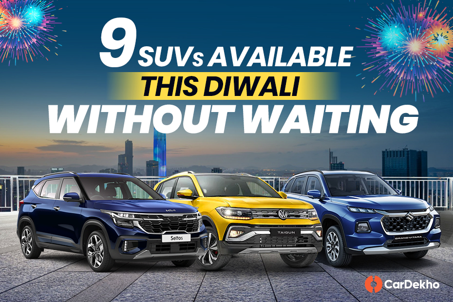 9 SUVs available this Diwali without waiting