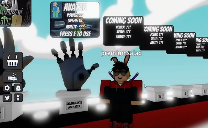 Avatar Glove in Slap Battles