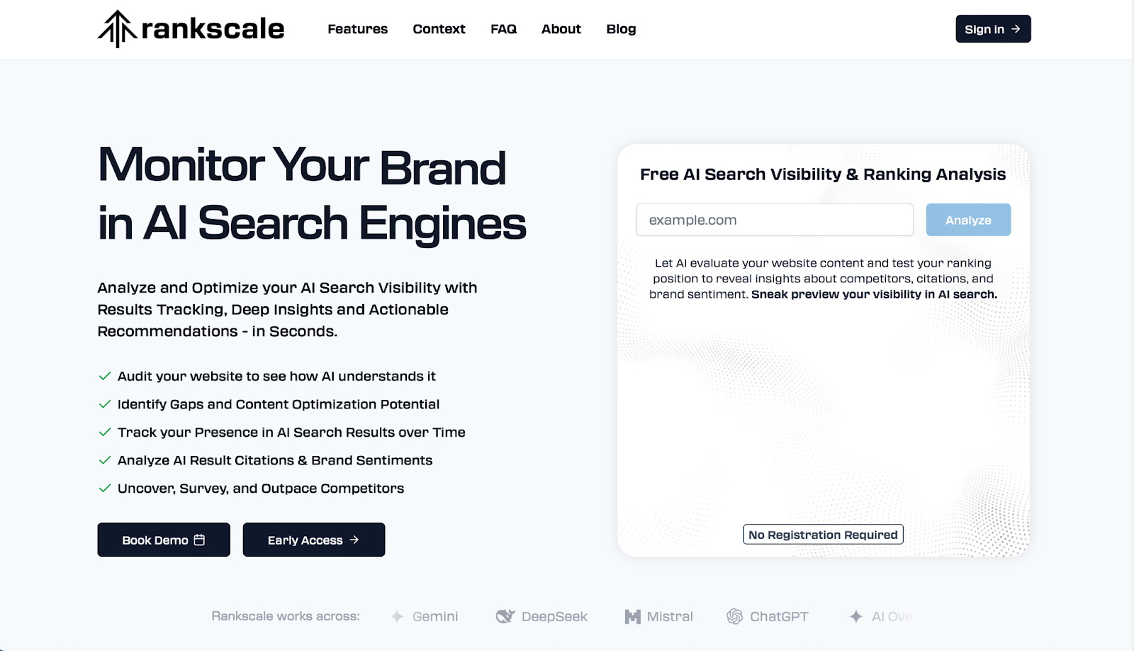 Rankscale - Top Generative Engine Optimization Tools