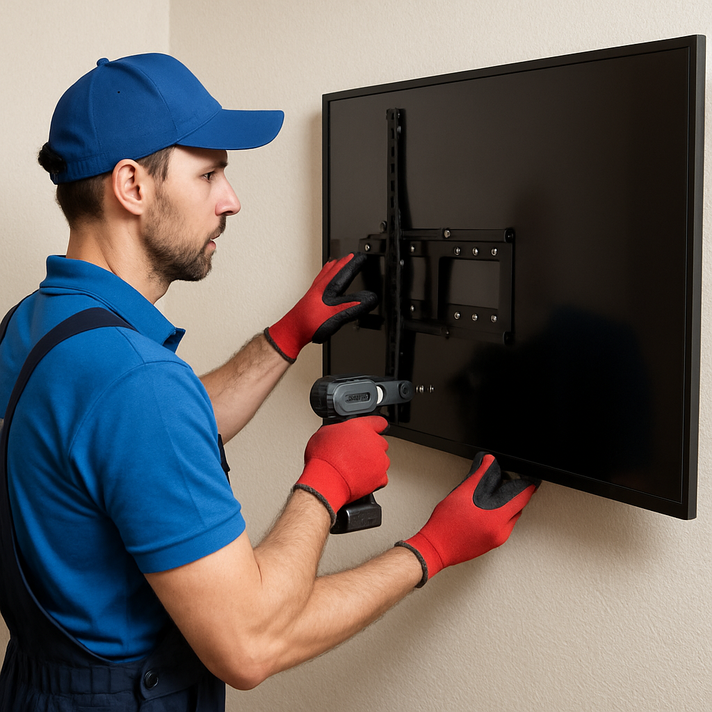 Professional TV mounting