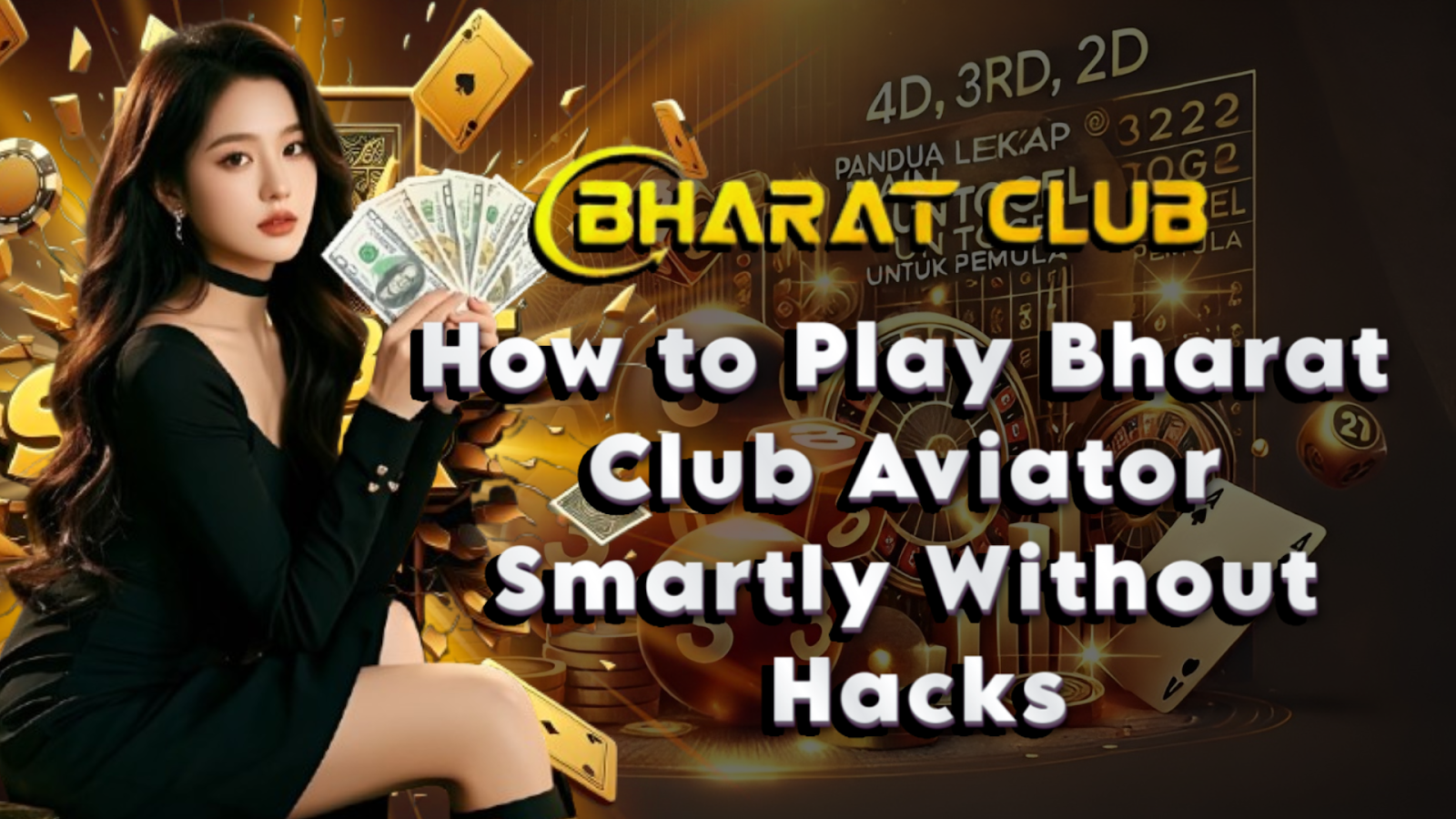 The overall impression is that of a sophisticated and informative guide for playing "Aviator" on the "Bharat Club" platform, focusing on skillful play rather than shortcuts.