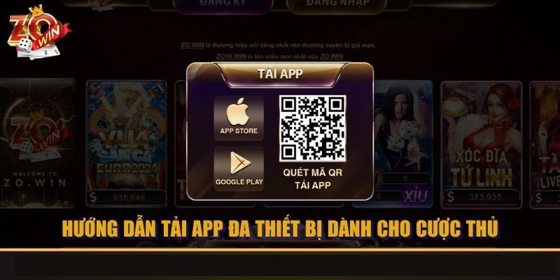 Giao diện Zowin