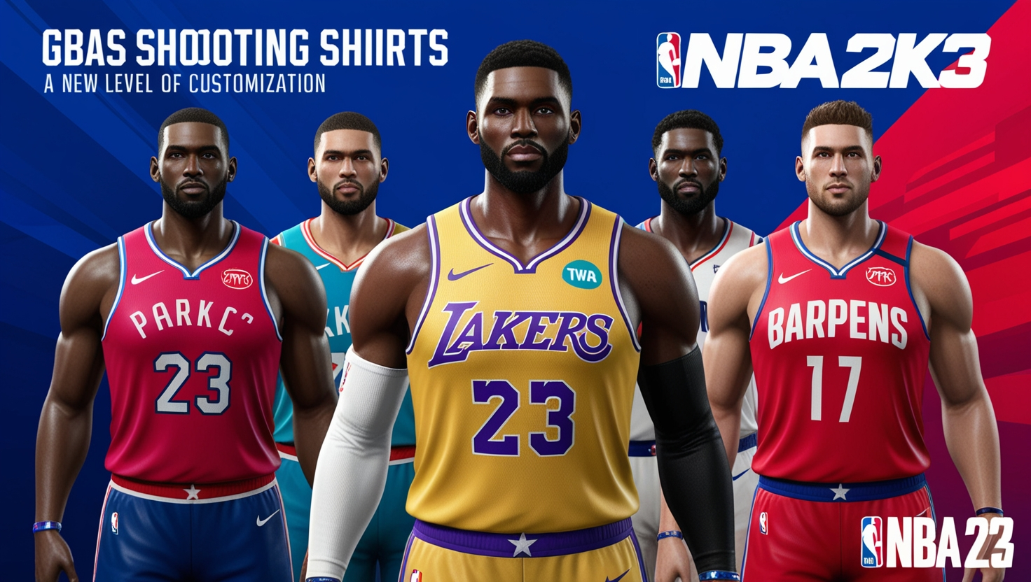 gbas shooting shirts nba 2k23
