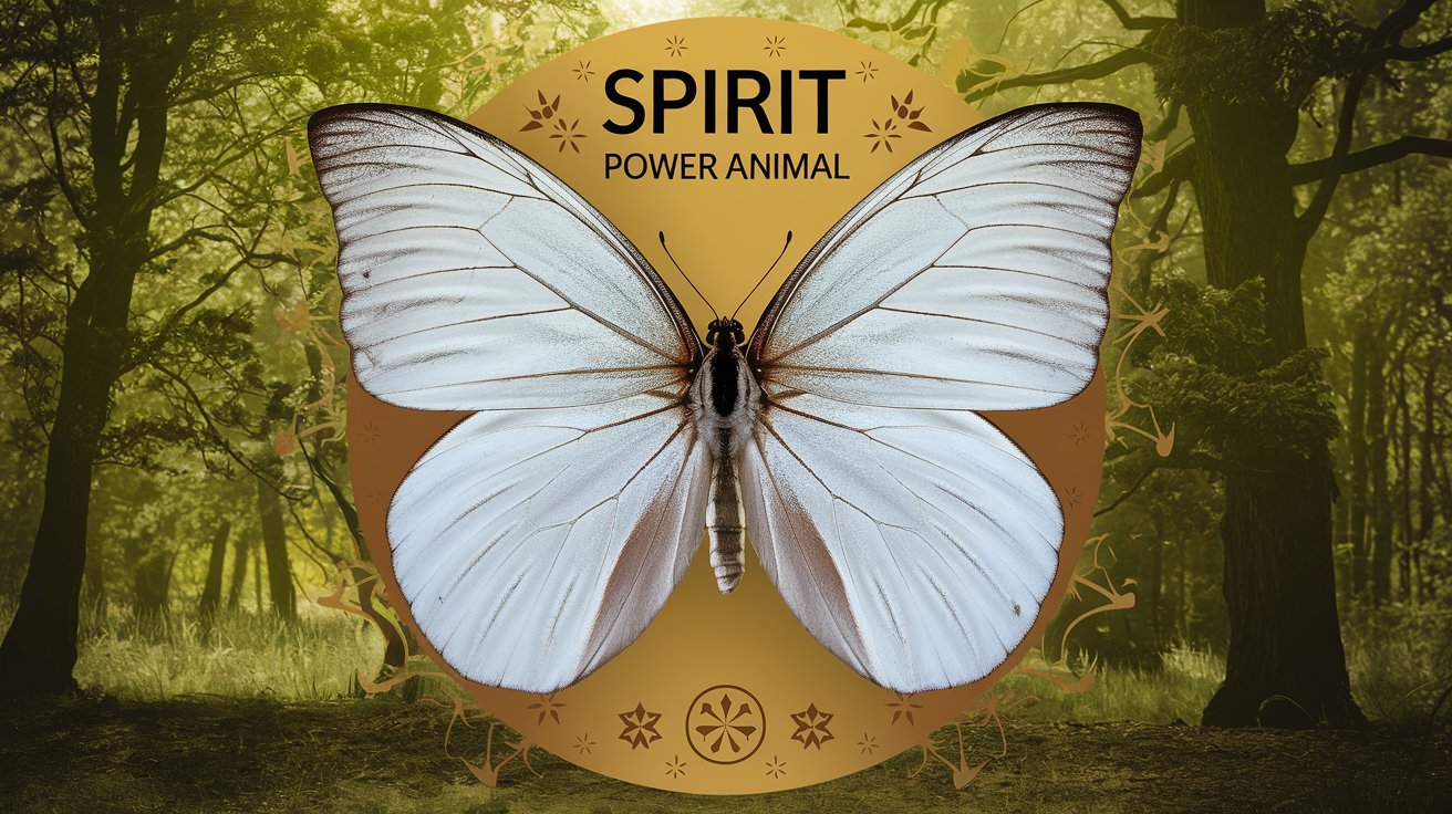 White Butterfly Totem, Spirit, and Power Animal