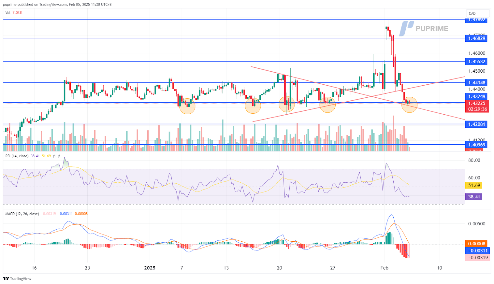 usdcad 05022025