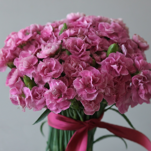 Harvesting Pink Clove Flowers