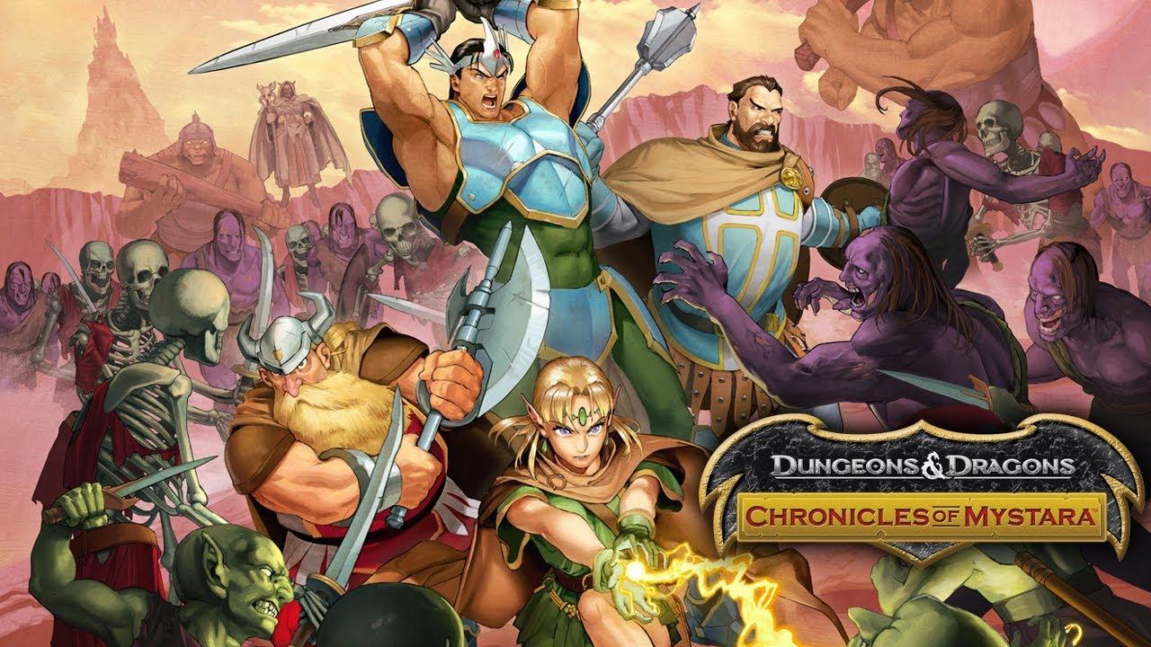 The Official Picture of Chronicles of Mystara with its characters, One of the best retro games on Steam