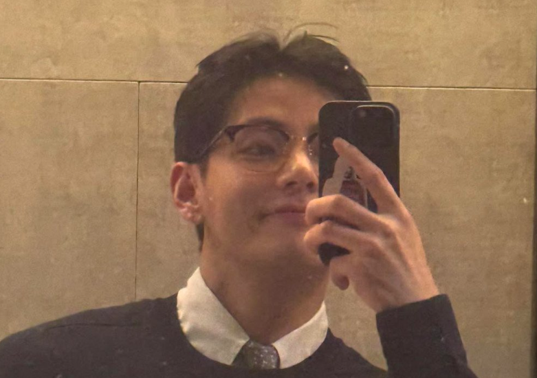 This contains an image of BTS V