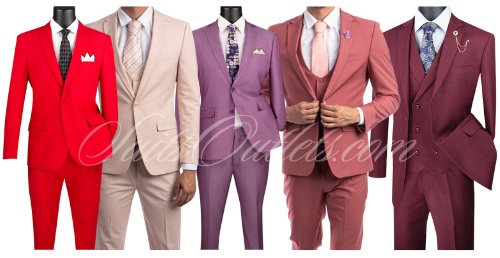 Suits from Suits Outlets in Valentines Colors