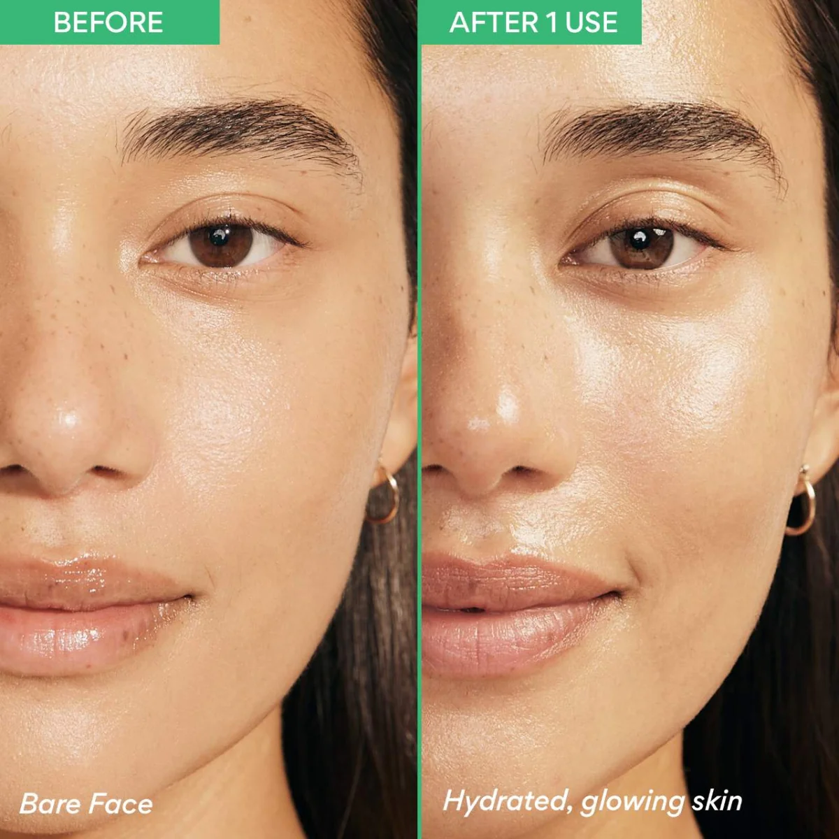  Glass skin result after Korean skincare
