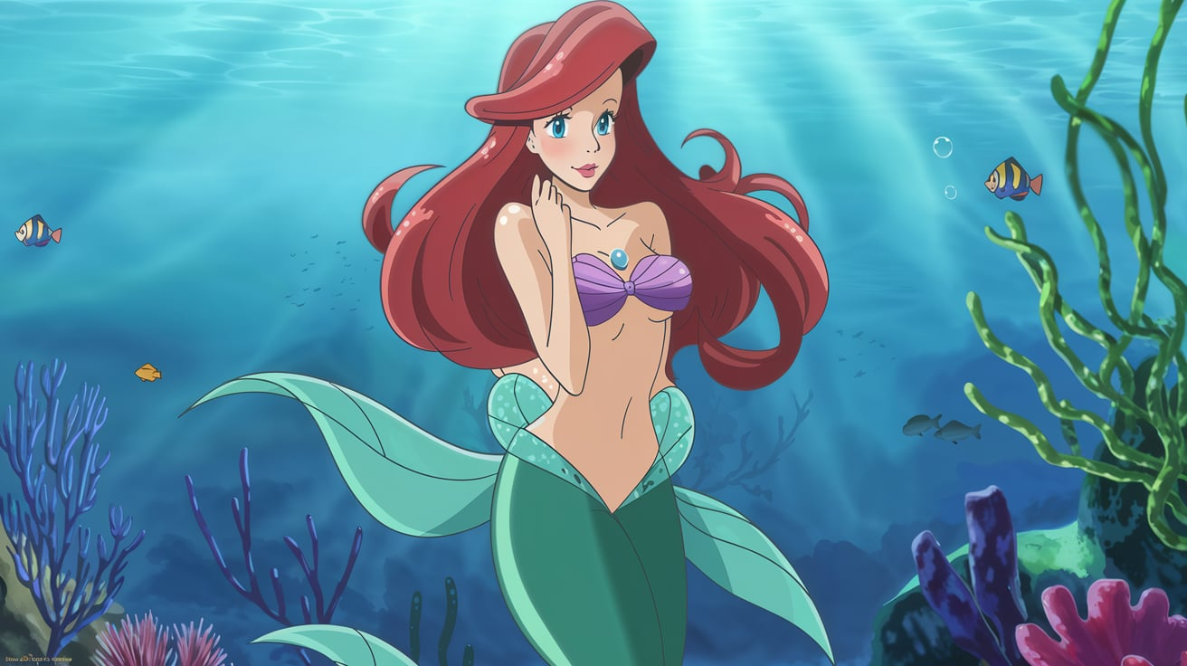 Ariel Disney Sexy FondD'ecran