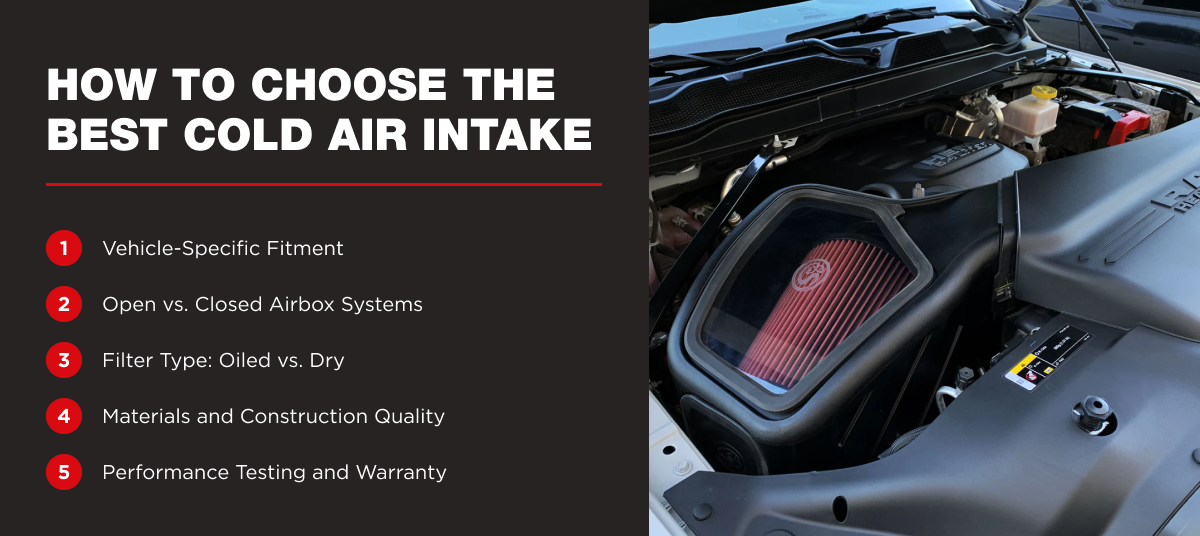 How to Choose the Best Cold Air Intake for Your Vehicle