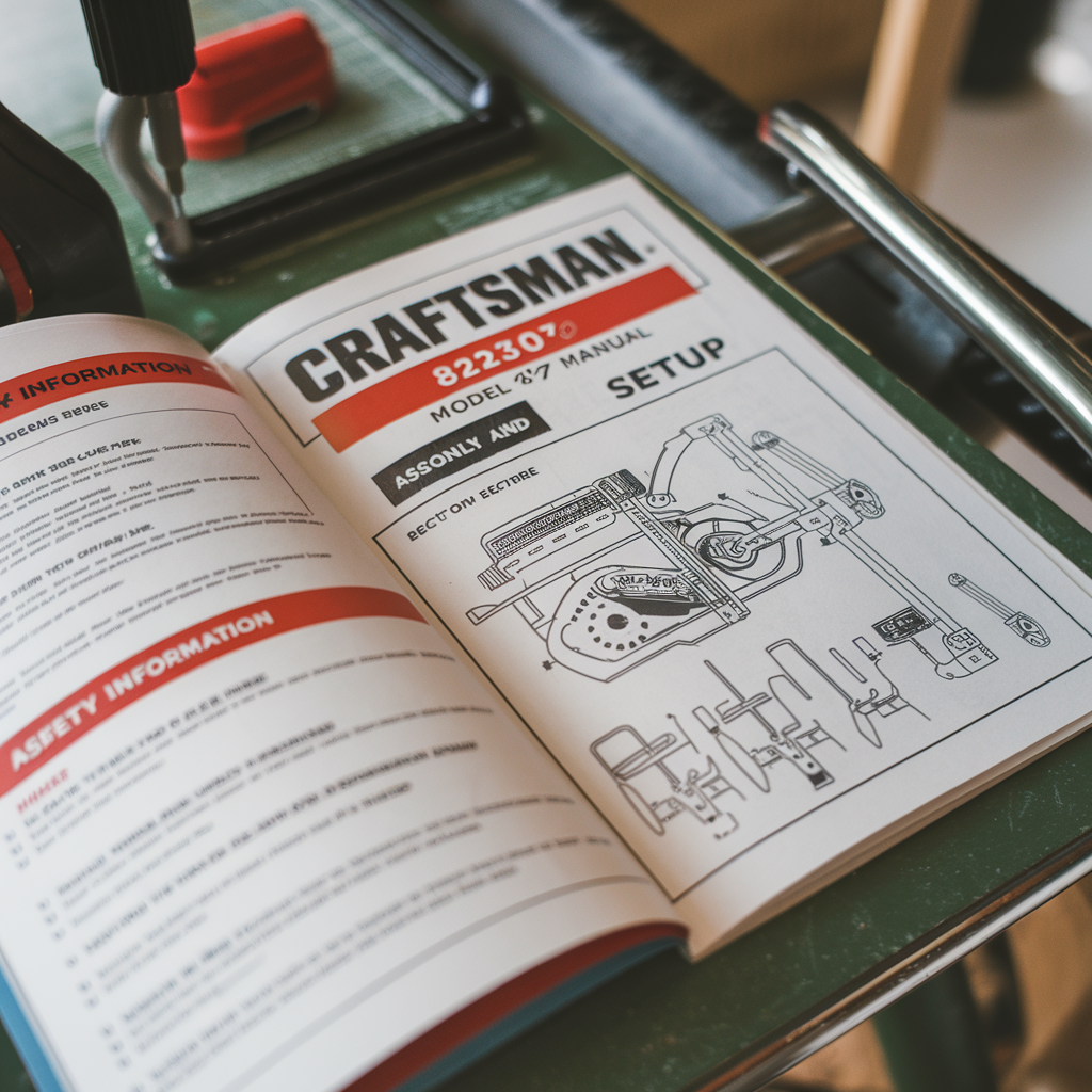 Craftsman Model 82307 Manual