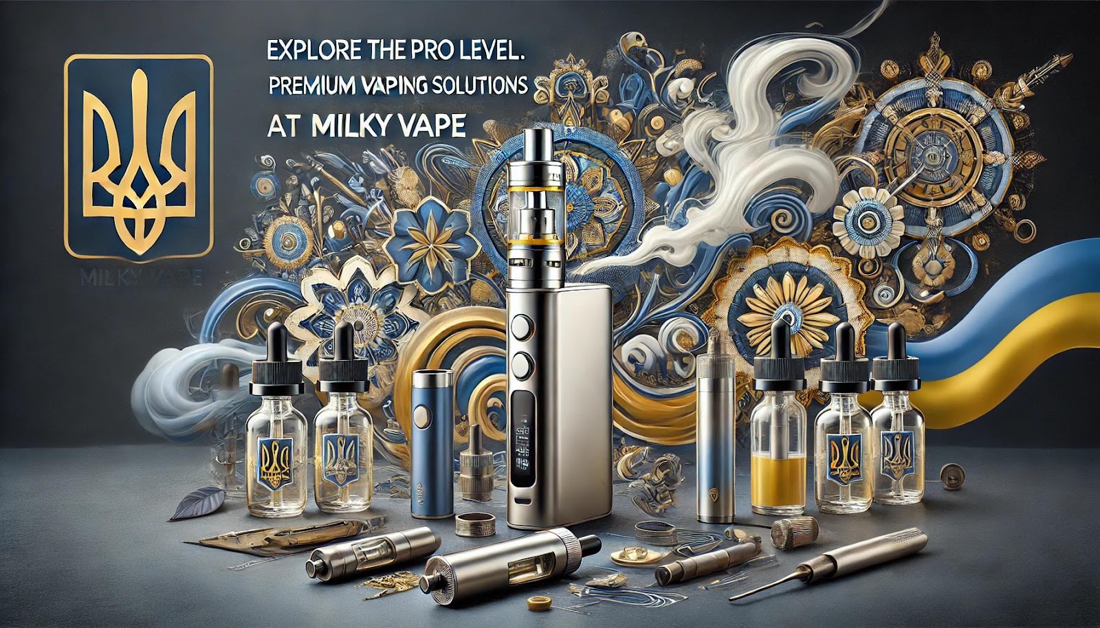 Асортимент вейпів  в Milky Vape.