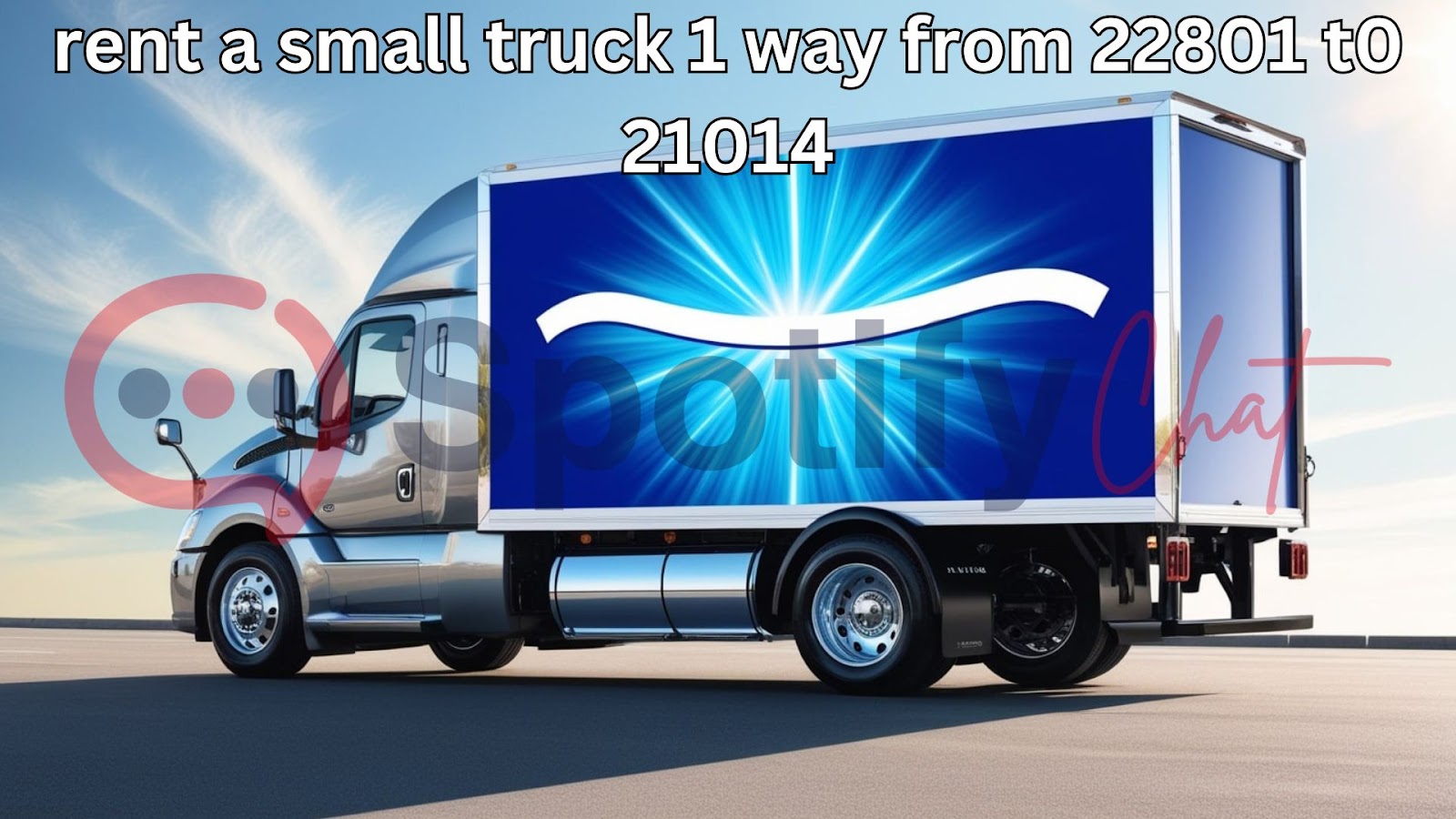 rent a small truck 1 way from 22801 t0 21014