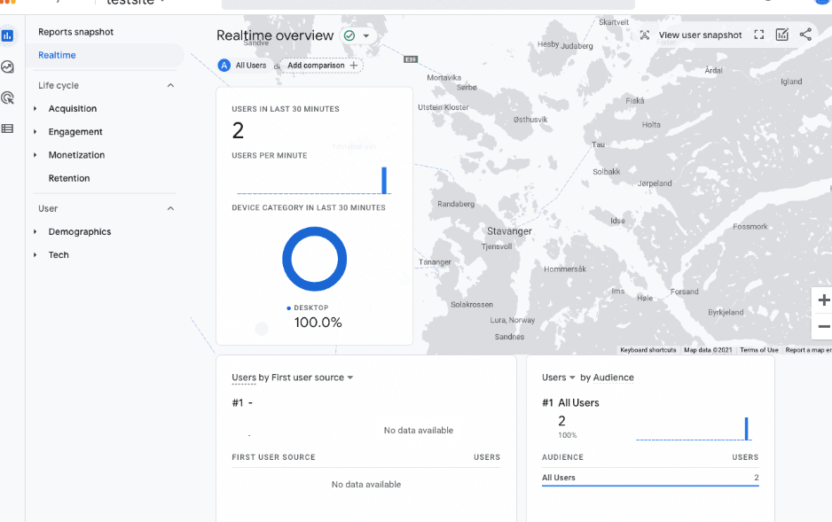 Google Dashboard