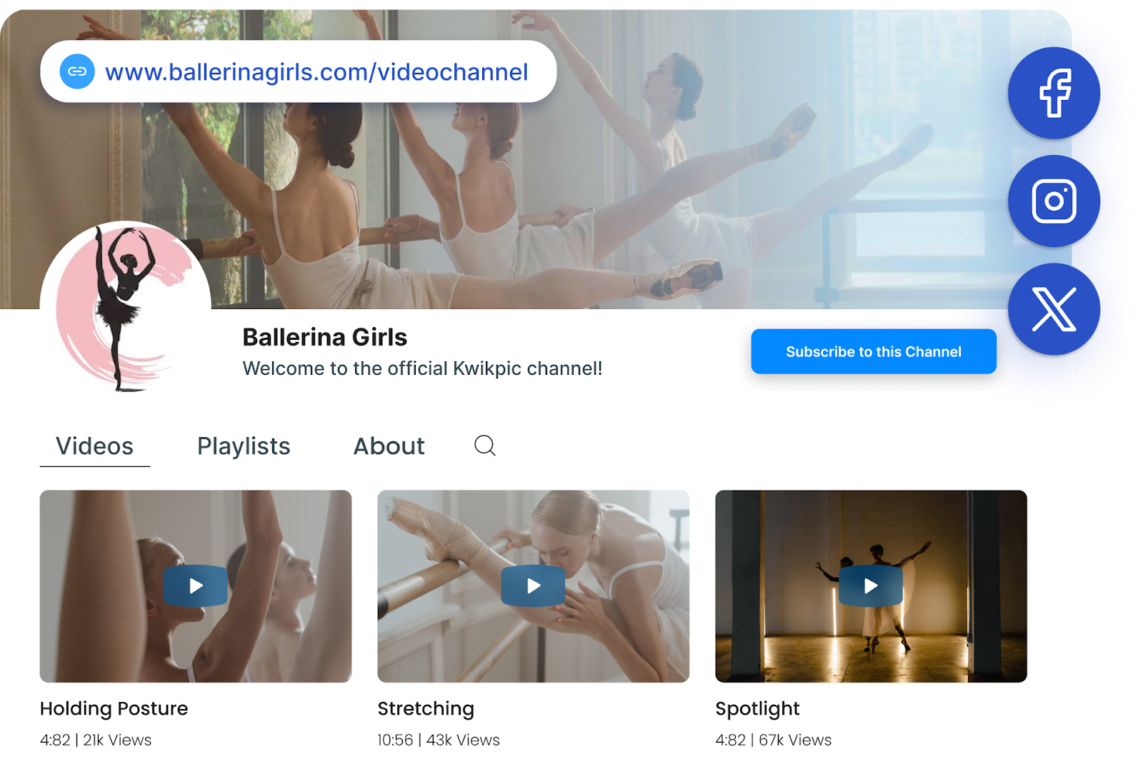 Adilo Supports Video Channel URL Customization