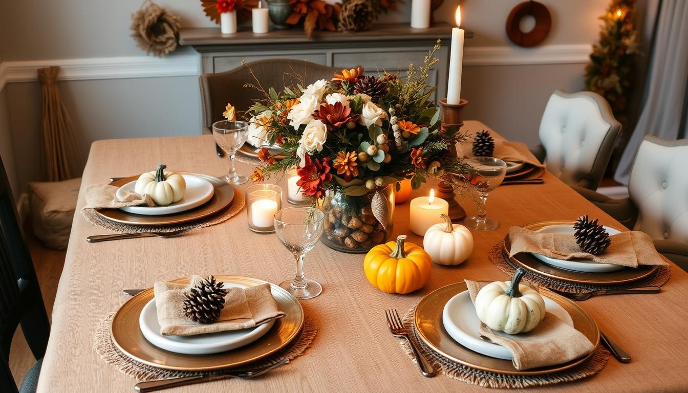 thanksgiving table décor budget