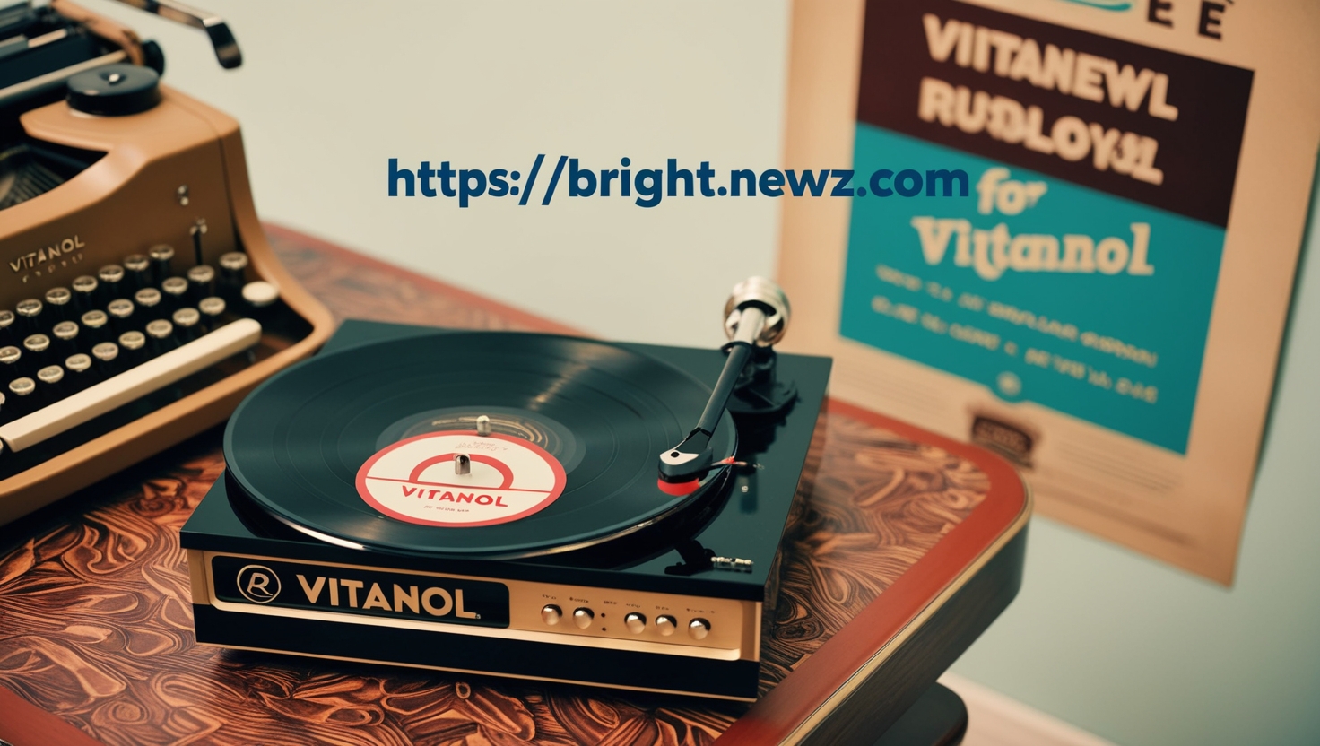 Vitanol A Record Player