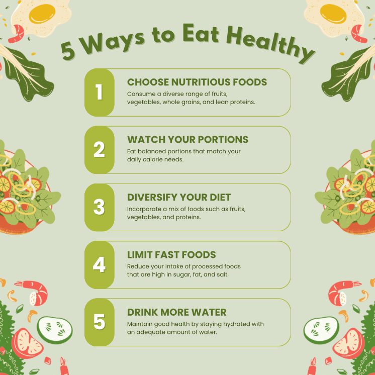 ways to eat healthy