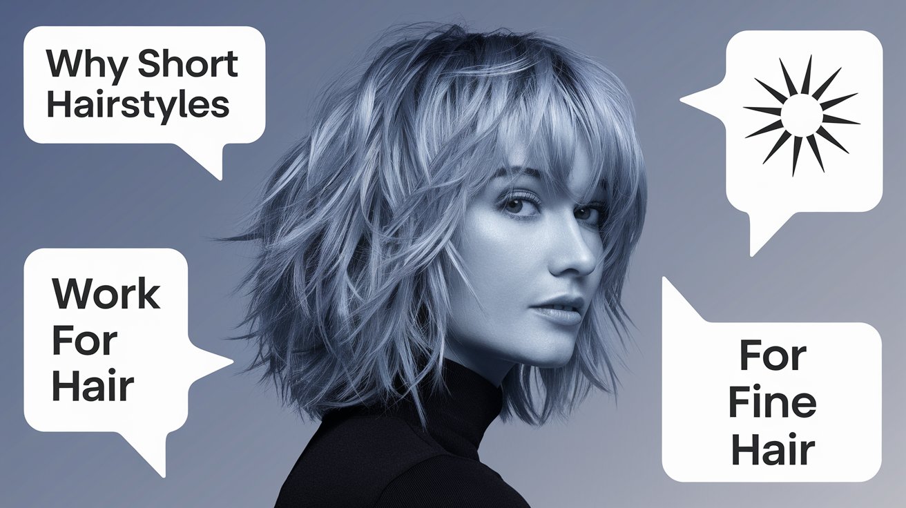 Why Short Hairstyles Work for Fine Hair