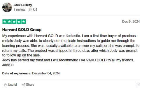 review 2 of Harvard Gold Group