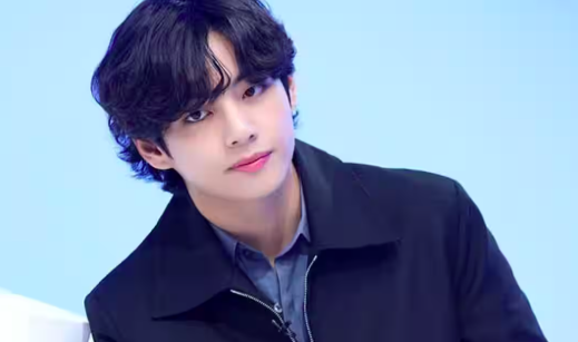 This contains an image of BTS V 