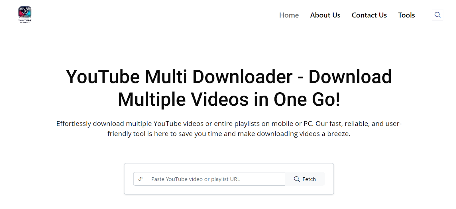 YouTube Multi Downloader