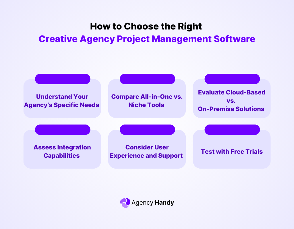 How to Choose the Right Creative Agency Project Management Software