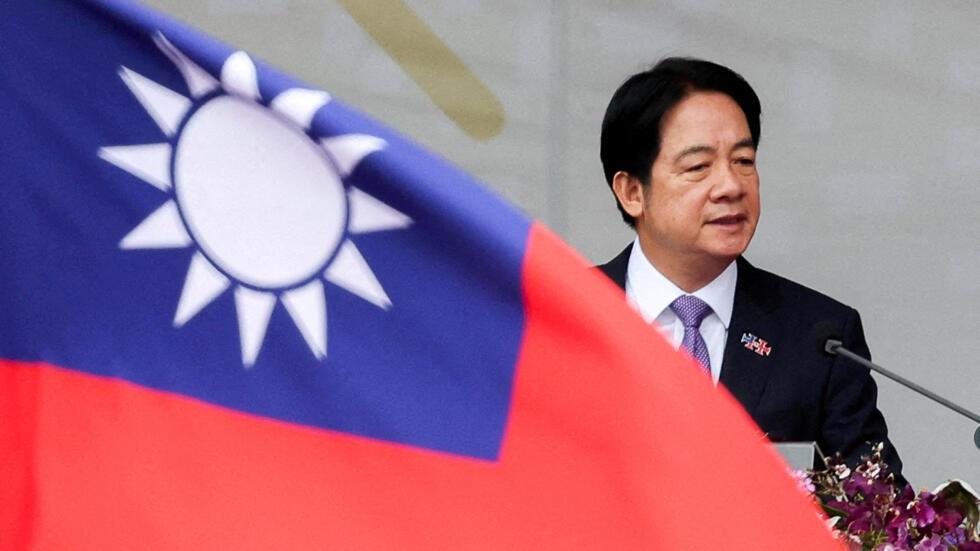 台湾总统赖清德资料图片2024年10月10日台北