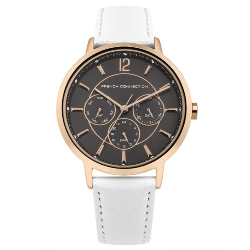 French Connection Analog Black Dial Women's Watch - FC1300EWRG, as an example of a brand that might offer different movements