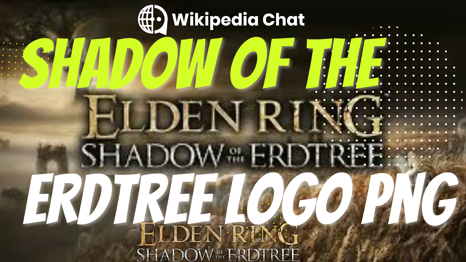 shadow of the erdtree logo png