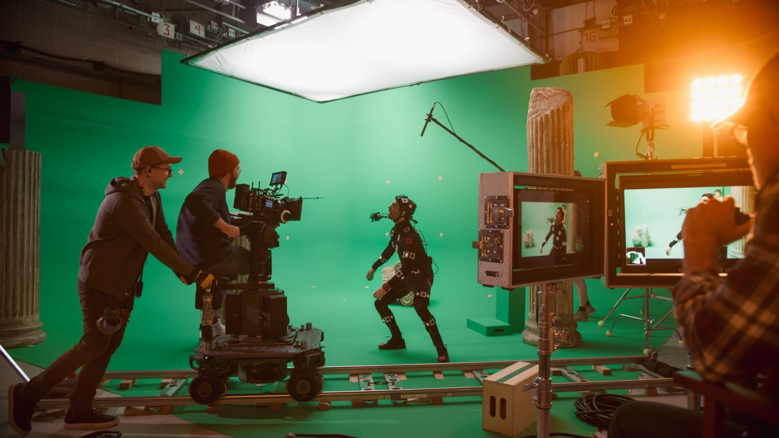 Grabación de una producción con captura de movimiento en House Of Films