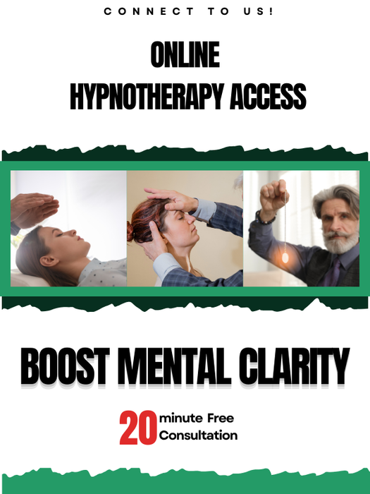 Online Hypnotherapy Access for Stress Relief, Anxiety Management, and Mental Clarity - Free Consultation