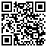 A qr code with a few squaresDescription automatically generated