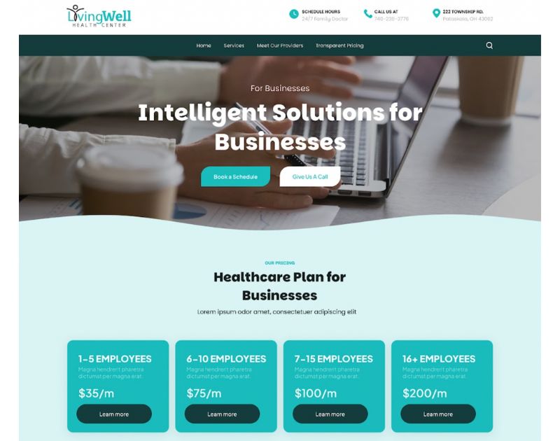 Content design example of inclusive design and accessibility