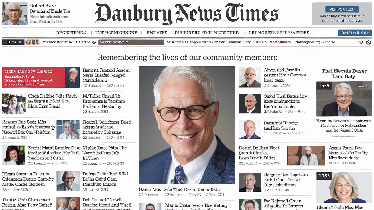 Danbury News Times Obits