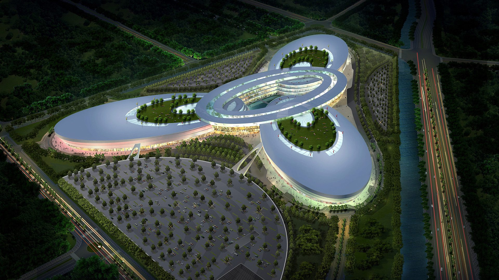 SM City Tianjin is one of the largest malls in the world.