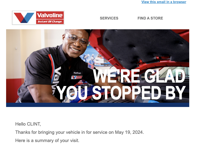 transactional email example